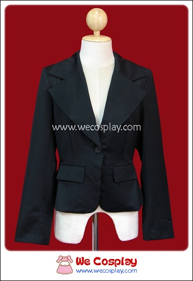 เสื้อสูท สีดำ Black Suit