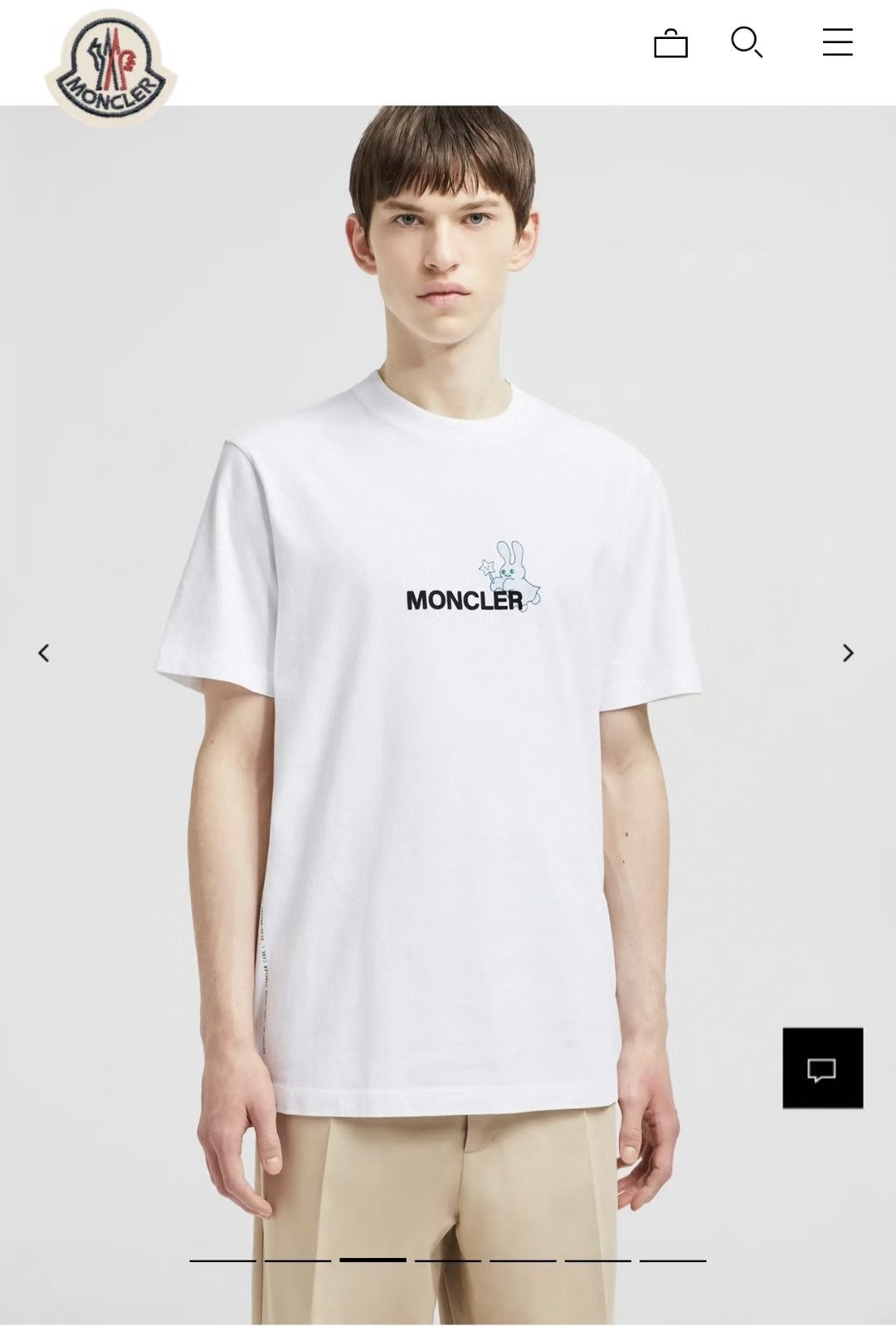 **do** เสื้อยืด MONCLER GENIUS 7 MONCLER FRGMT HIROSHI FUJIWARA สินค้าใหม่ ของแท้