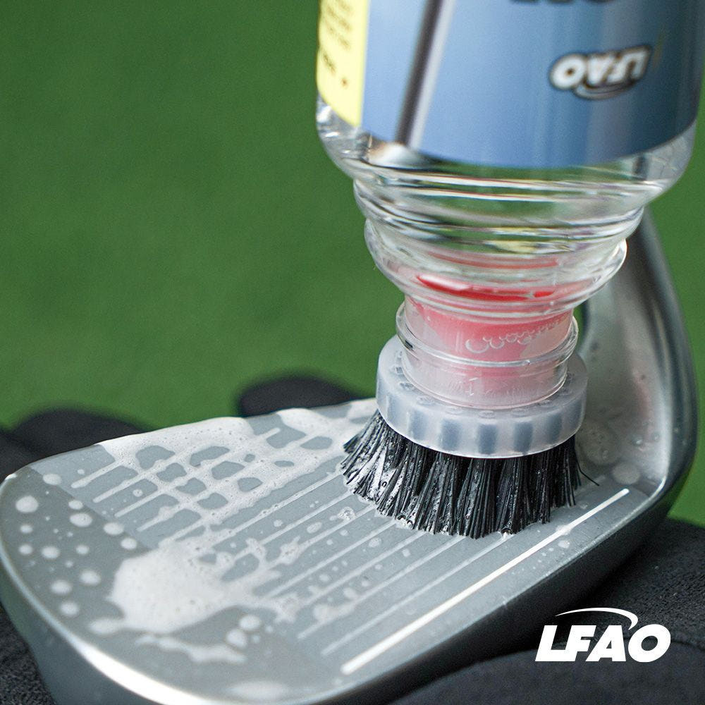 LFAO Club Head Cleaner, น้ำยาพร้อมหัวแปรงทำความสะอาดและเคลือบหัวไม้กอล์ฟ พรีเมียมจากเกาหลี 150ml