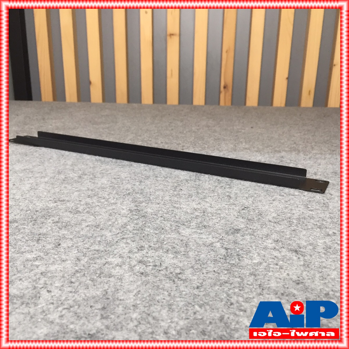 NPE BLANK PANEL 1U Ms-Blk แผ่นยึดแร็ค แผ่นปิดแร็ค 1 U แผ่นเหล็ก ปิดแร็ค อุปกรณ์แร็ค เอไอ-ไพศาล