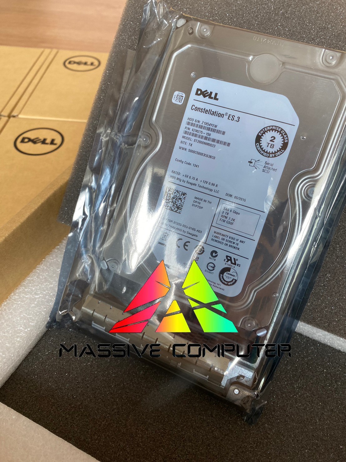 01P7DP DELL 2TB 6G 7.2K 3.5 SAS HDD | DELL ราคา ขาย ราคาถูก จำหน่าย