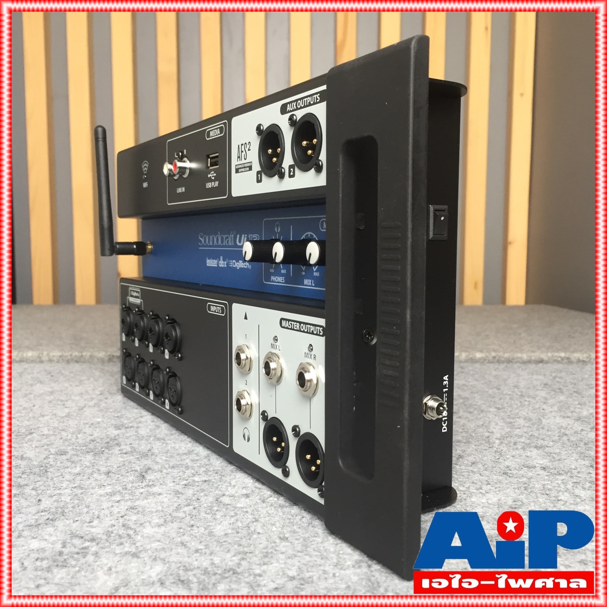 SOUNDCRAFT UI12 Digital Mixer มิกเซอร์ มิกดิจิตอล เครื่องปรับแต่งเสียง MIX UI 12 UI-12 เครื่องเสียง เอไอ-ไพศาล +++