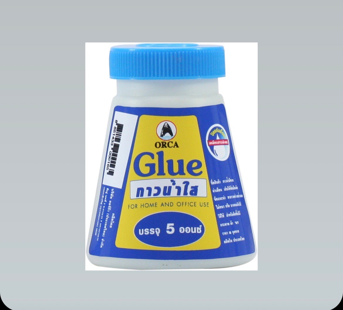 กาวน้ำมีพาย 5 ออนซ์(ออร์ก้า) ราคาต่อโหล