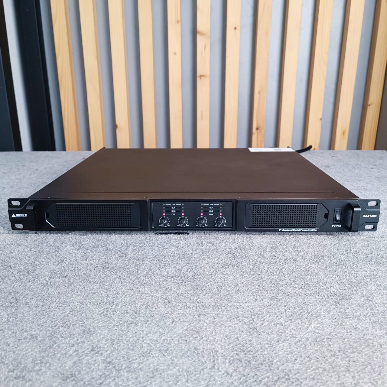 MICROTECH DA-41400 poweramp 4CH เพาเวอร์แอมป์ MICRO TECH DA 41400 DA41400 เอไอ-ไพศาล