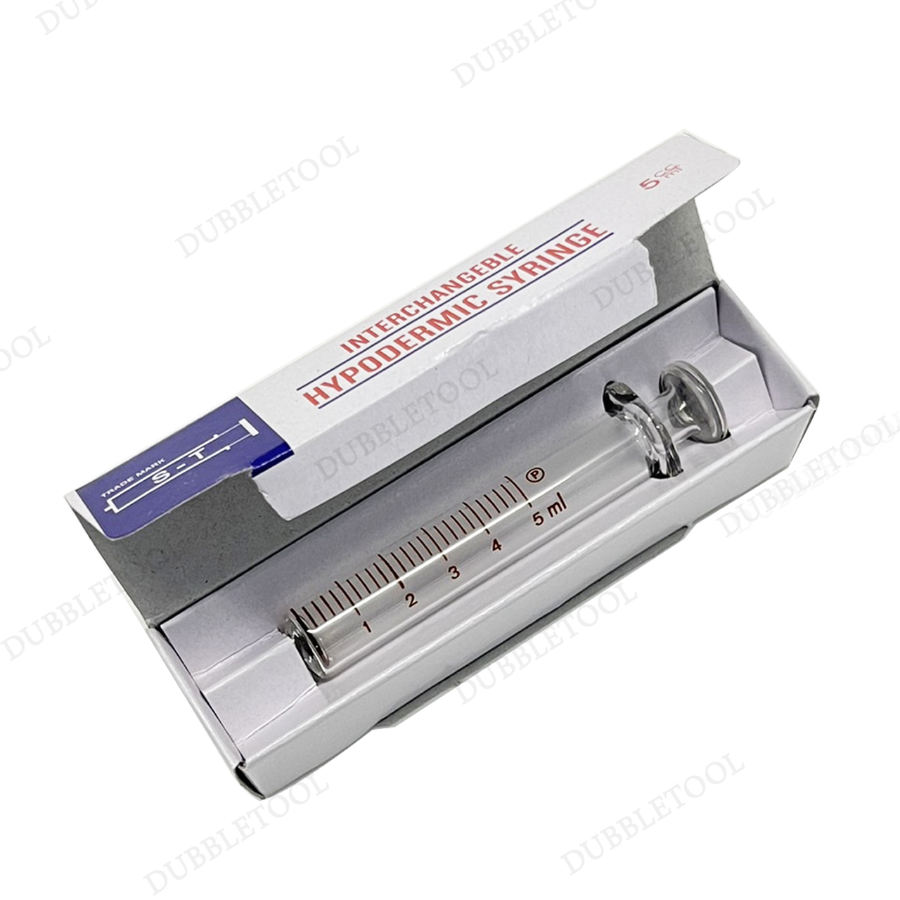 ไซลิงค์แก้วกระบอกฉีดยา Syringe 5 Ml. ไซลิงค์แก้ว INTERCHANGEBLE HYPODERMIC SYRINGE