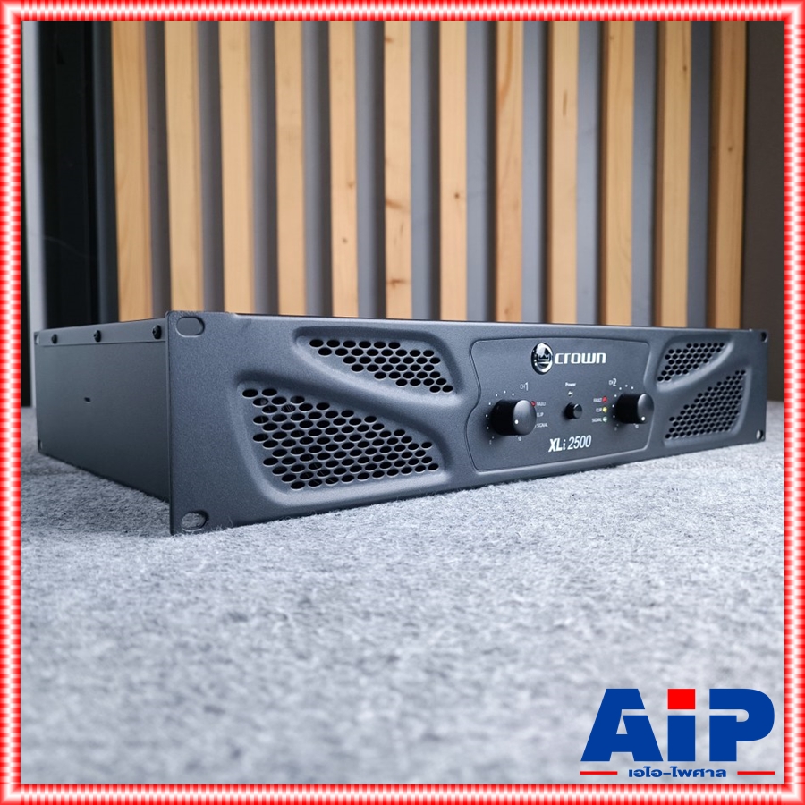 CROWN XLI-2500 power เพาเวอร์แอมป์ แอมป์ เครื่องเสียง แอมป์ขยาย POWERAMP เอไอ-ไพศาล +++