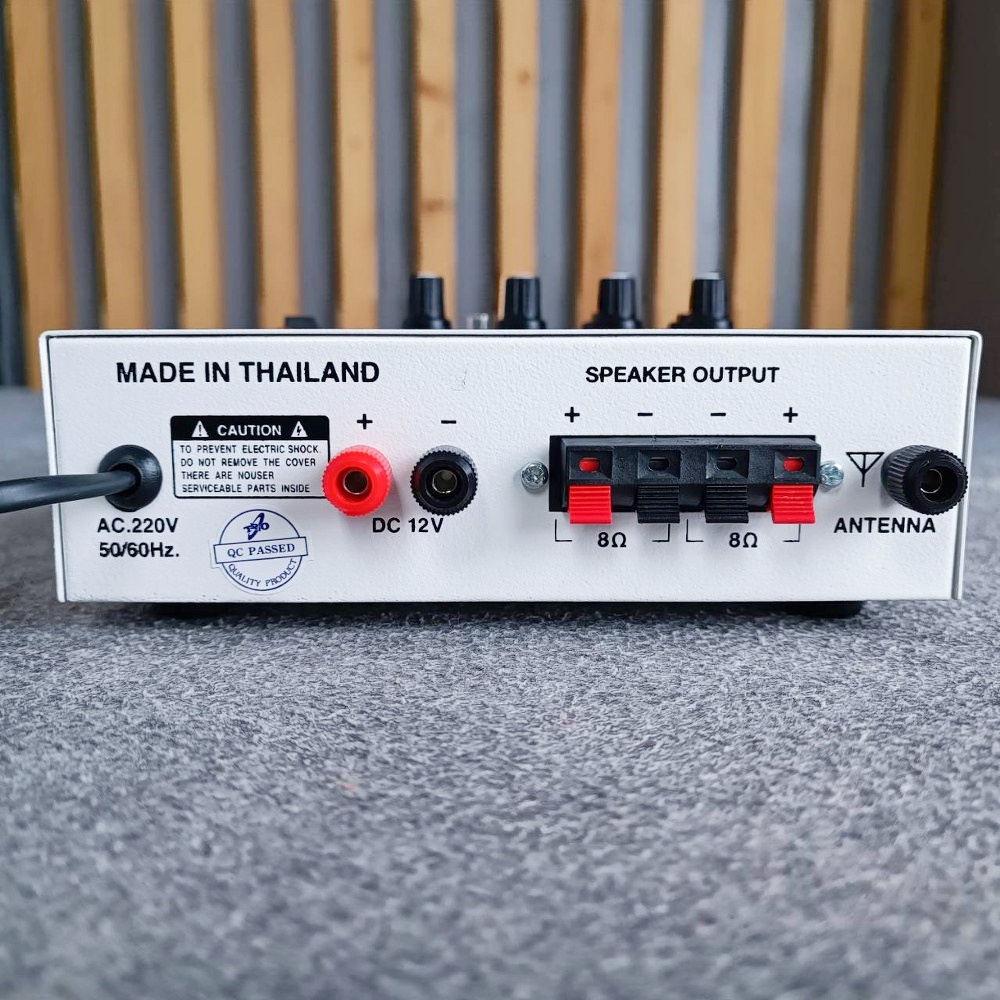 TRIO TR-60TC แอมป์ ติดห้องเรียน 30W เครื่องขยายเสียงสำหรับห้องเรียน 30 W TR 60TC เพาเวอร์มิกเซอร์สเตอริโอ TR60TC เอไอ-ไพศาล