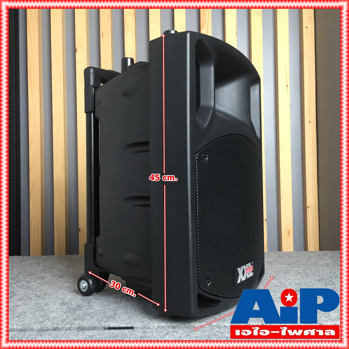 XXL SL 10V BT ตู้ลำโพงมีขยาย ไมค์ลอย2ตัว บูลทูธ ชาร์จแบตได้ SL10V SL-10V SL10 V ลำโพงล้อลาก ลำโพง 10นิ้ว