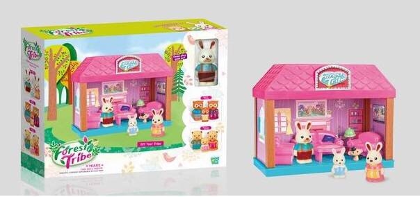 60234 ของเล่นเด็กโมเดลบ้านกระต่าย