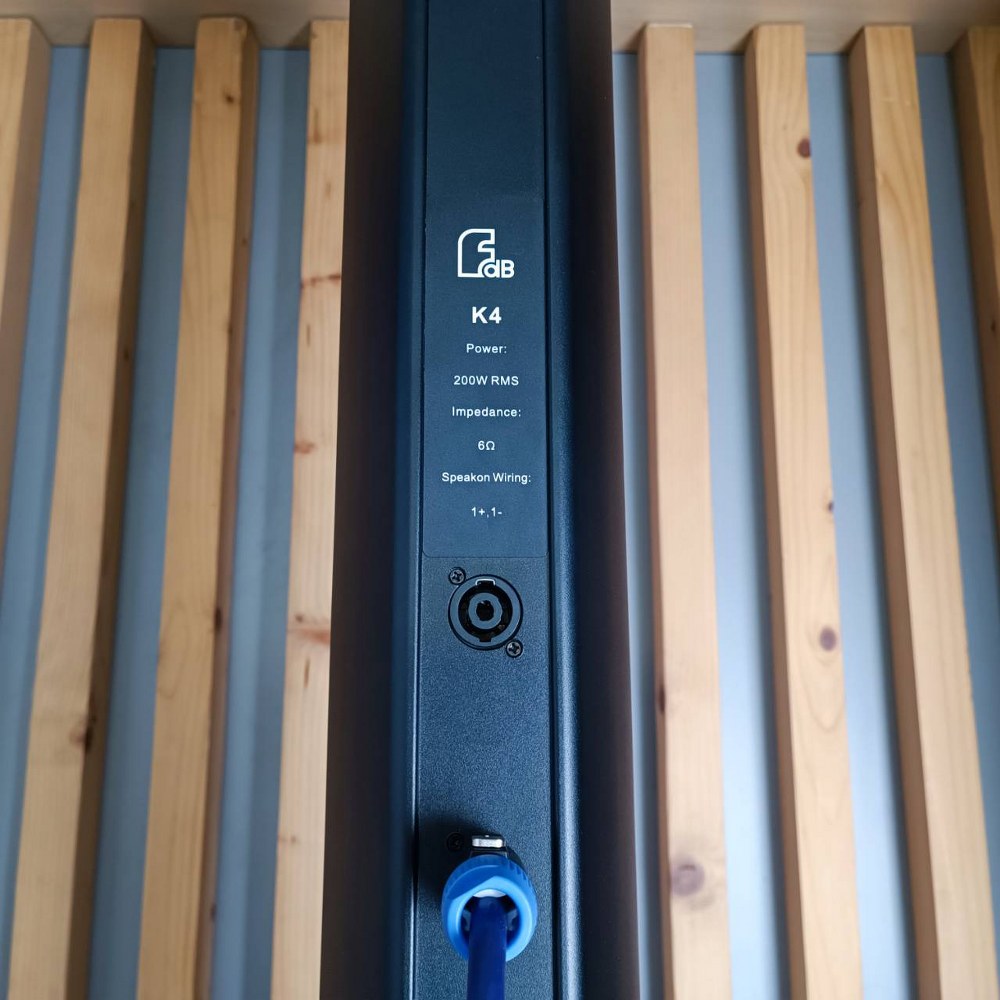 FDB K-15BAS + K4 ชุดลำโพงคอลัมน์ มีแอมป์ในตัว ลำโพงคอลัมน์แอคทีฟ 6×4 นิ้ว ซับ 15 นิ้ว K 15BAS K4 K15BASK4 เอไอ-ไพศาล