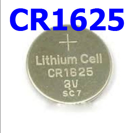 CR1625 3V Lithium Button Coin Battery for watches, toys,calculator etc