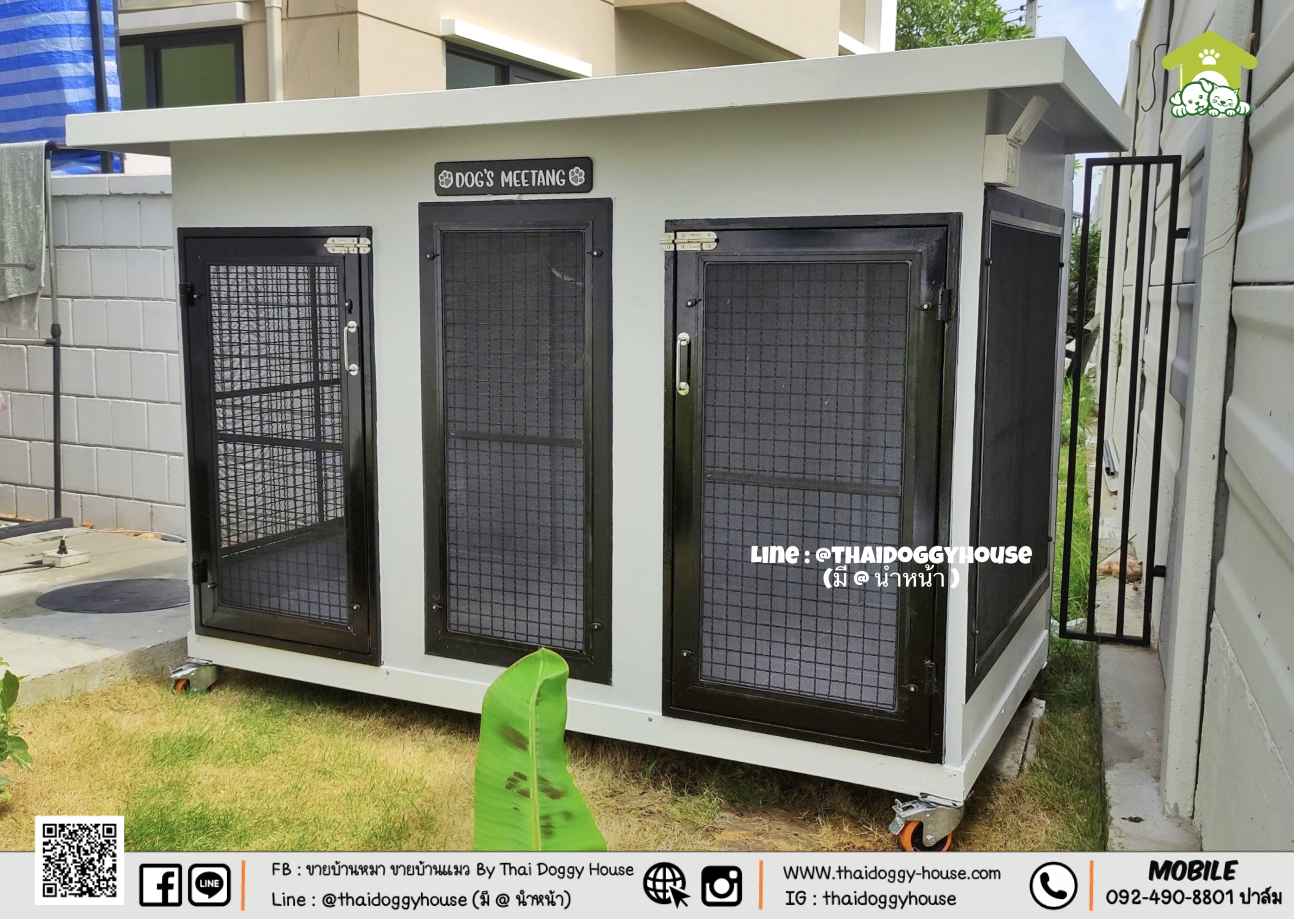 บ้านหมา บ้านแมว " 𝐁𝐎𝐗 𝐒𝐓𝐘𝐋𝐄 𝐁𝐘 𝐓𝐇𝐀𝐈 𝐃𝐎𝐆𝐆𝐘 𝐇𝐎𝐔𝐒𝐄 " &#x