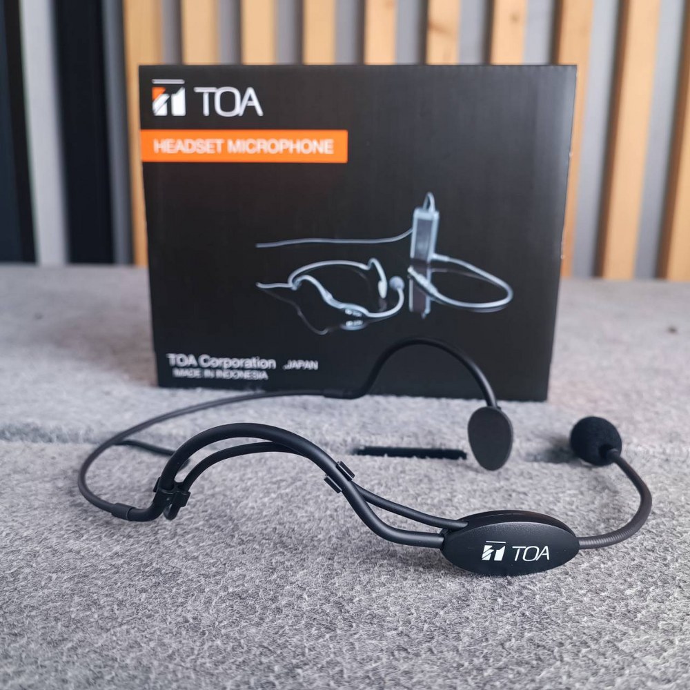 TOA EM-371HS-AS ไมค์คาดศรีษะ ไมค์ลอย คาดศีรษะ ไมโครโฟนคอนเดนเซอร์ Headphone Microphone EM 371HS AS EM371HSAS เอไอ-ไพศาล