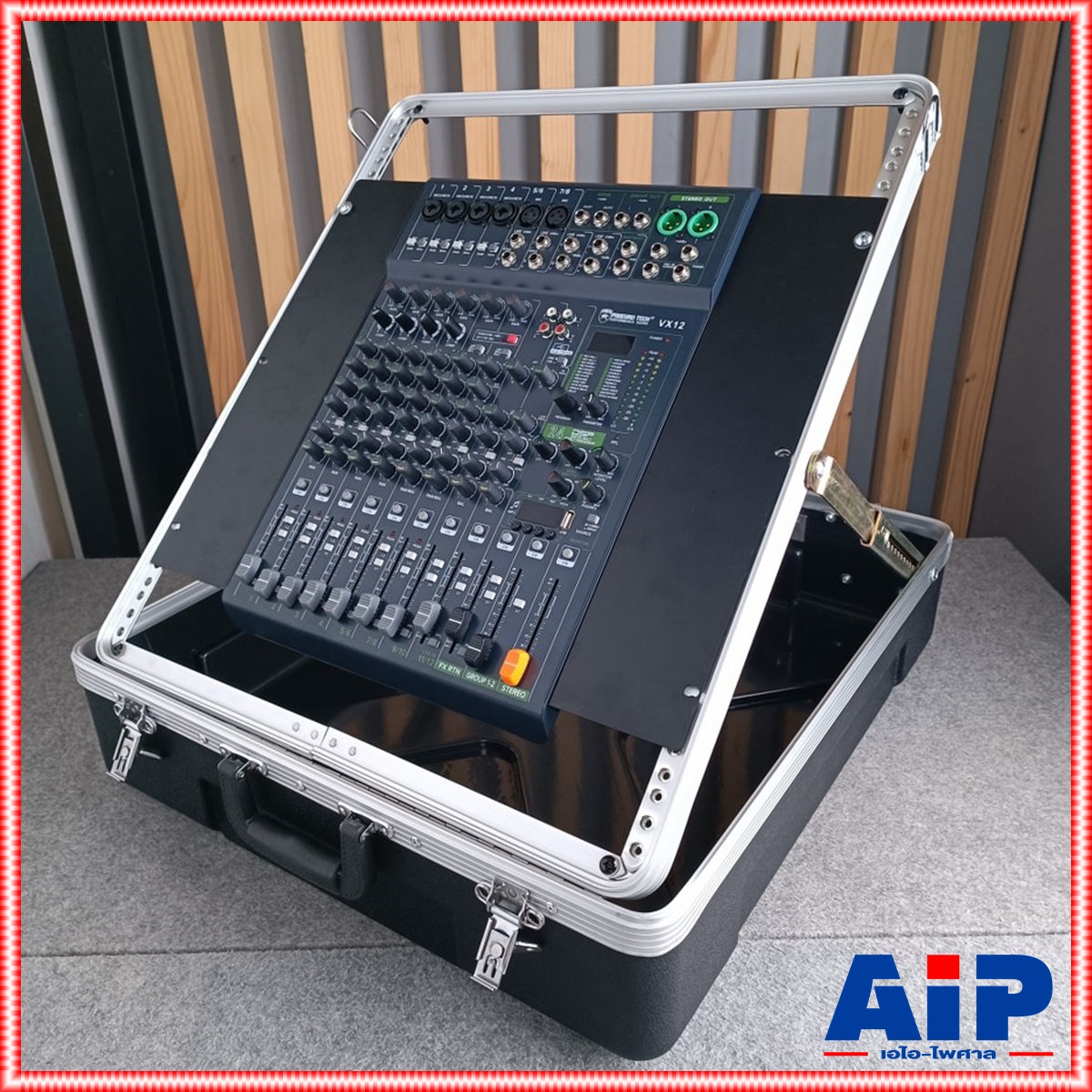 PROEUROTECH VX-12 MIXER มิกซ์ โปรยูโรเทค มิกเซอร์ 12 ช่อง เอฟเฟคแท้ รองรับ USB และ บูลทูธ VX12 PRO EUROTECH เอไอ-ไพศาล