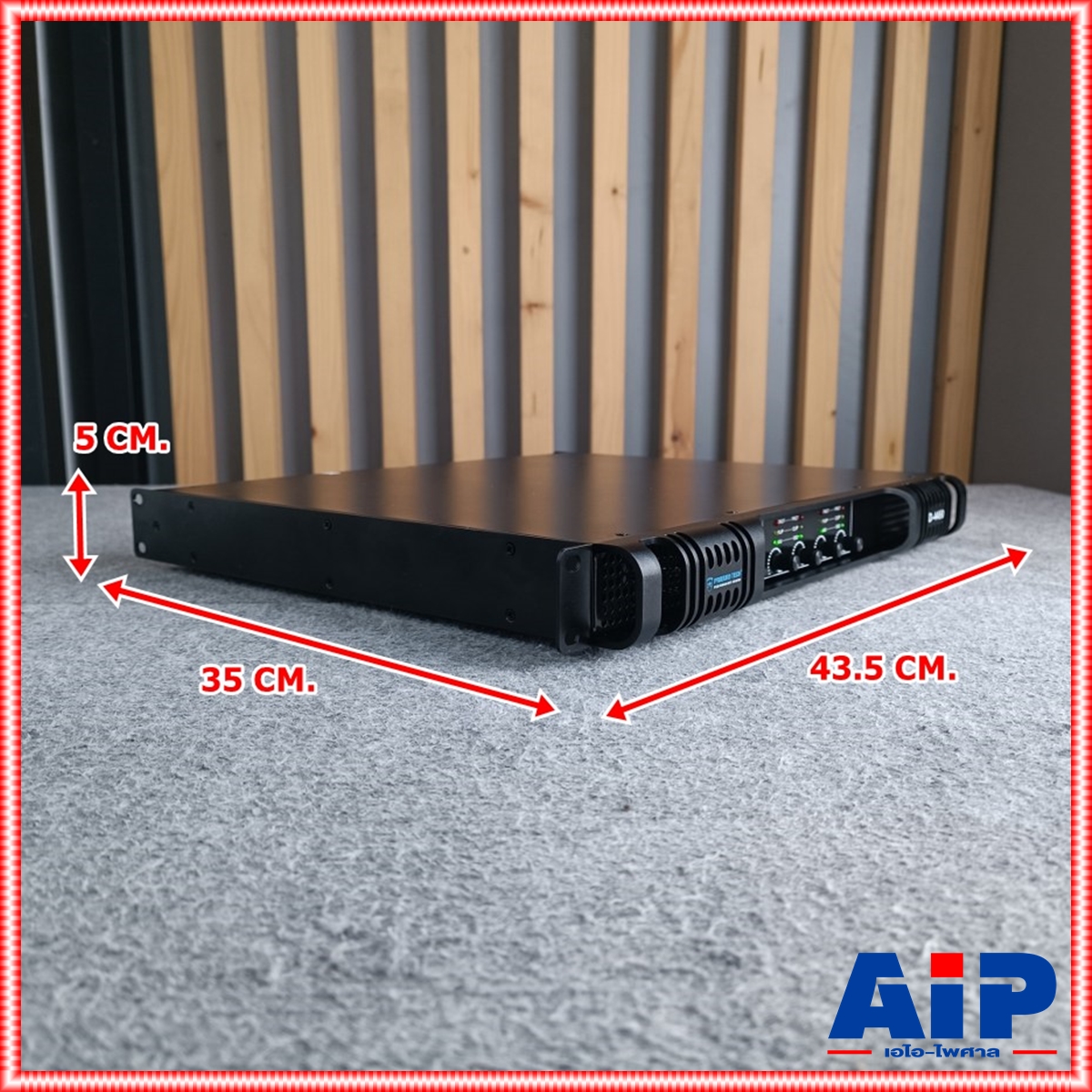 PROEUROTECH D-4450 POWERAMP 1U 4CH เพาเวอร์แอมป์ Class D 4 แชนแนล ขนาด 1 U น้ำหนักเบา PRO EUROTECH D4450 D 4450 POWER AMP โปรยูโรเทค เอไอ-ไพศาล