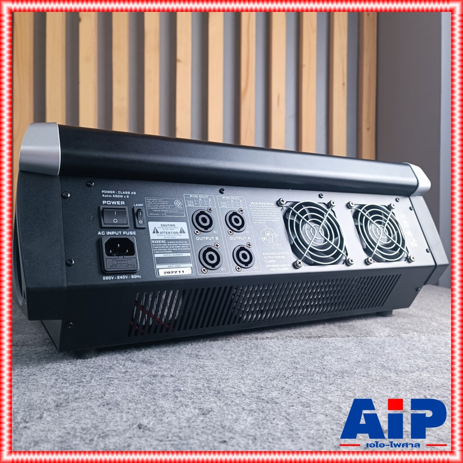 PROEUROTECH PMX-P8450FX POWERMIXER+บูลทูส เพาเวอร์มิกเซอร์ รุ่นใหม่ โปรยูโรเทค PMX P8450 FX PMXP8450FX เอไอ-ไพศาล