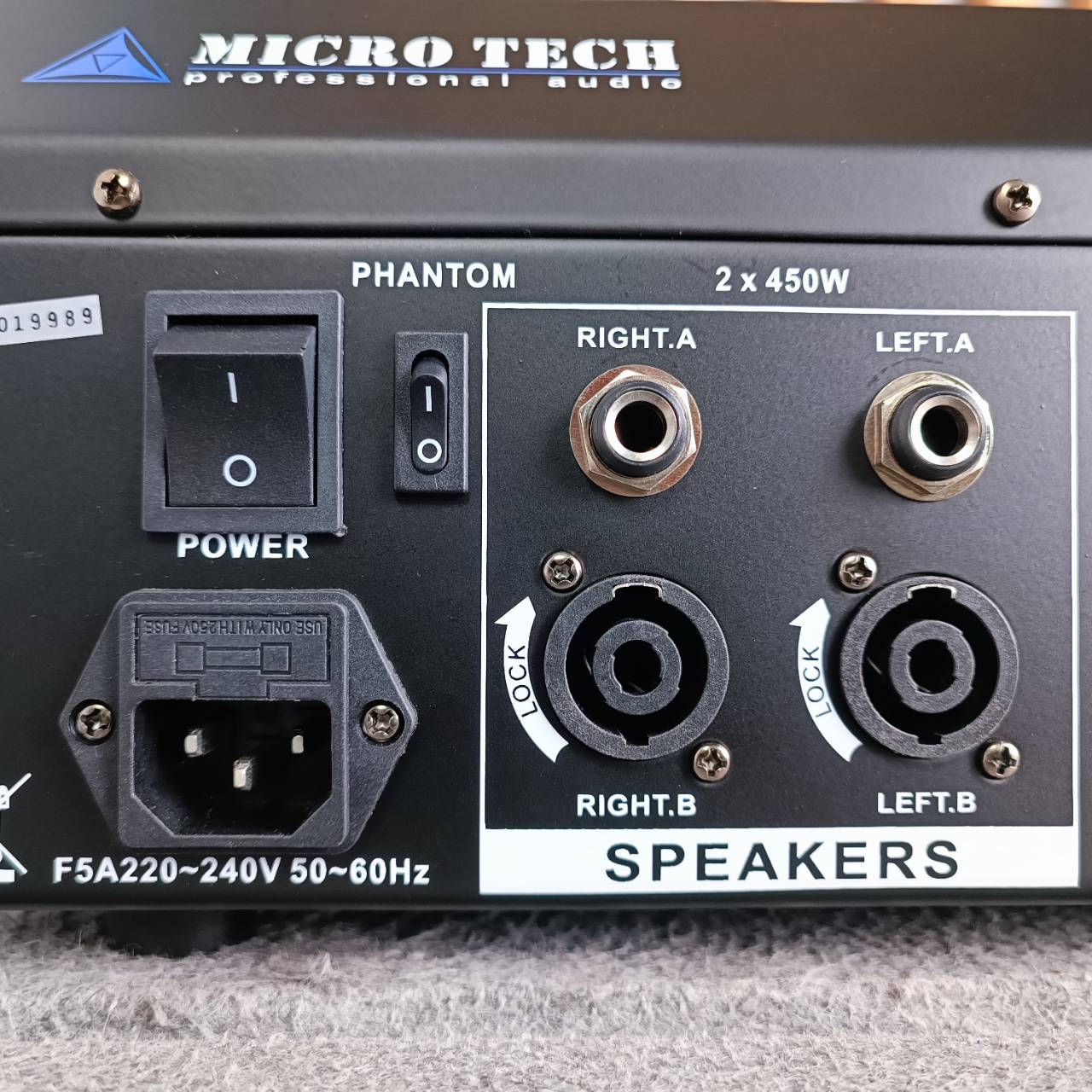 MICROTECH MP-8 powermixer เพาเวอร์มิกเซอร์ 8 ช่อง เอฟเฟคแท้ ไมโครเทค MICROTECH MICRO TECH MP 8 MP8 เอไอ-ไพศาล