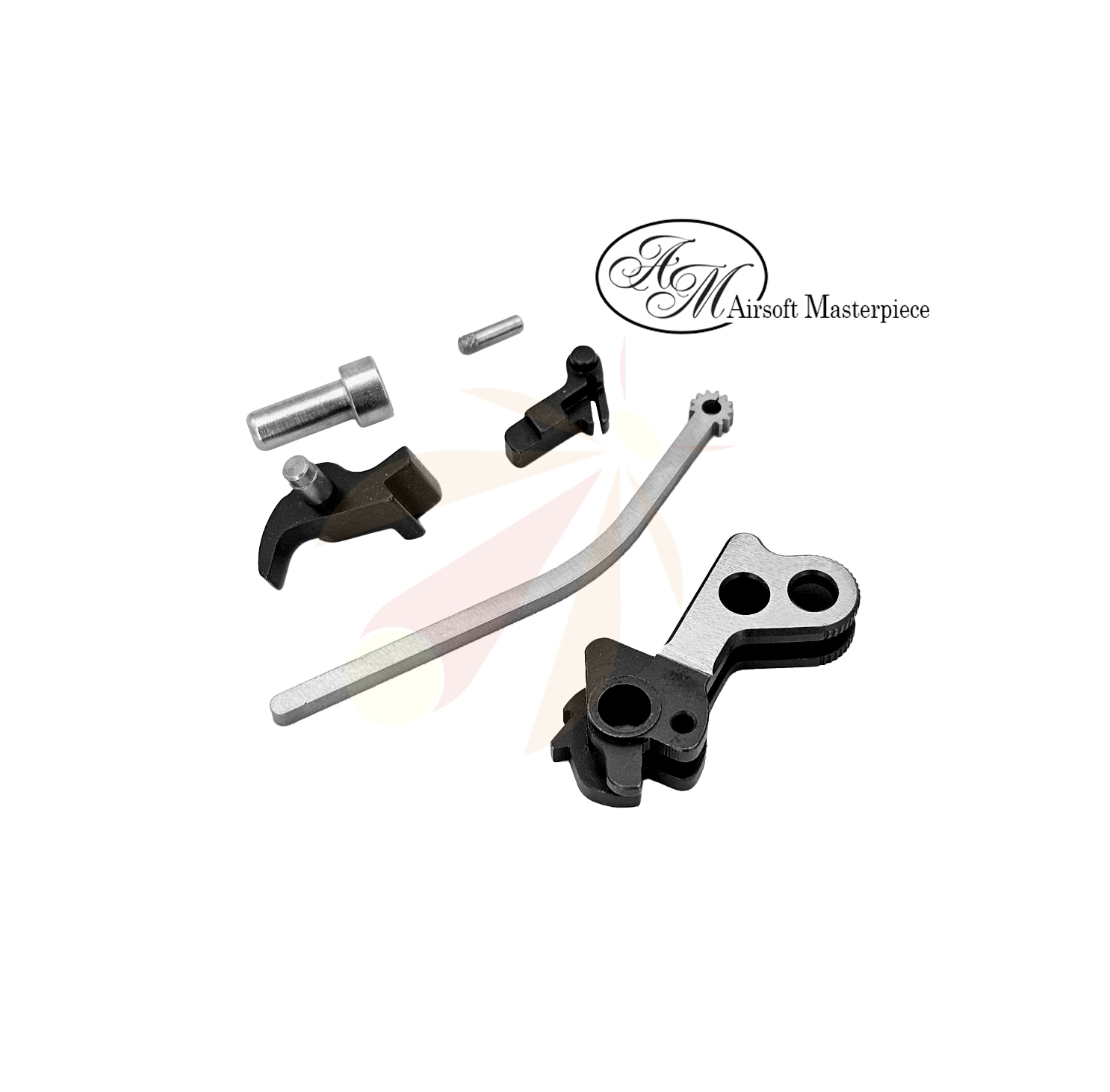 Airsoft Masterpiece CNC Steel Hammer & Sear Set for Marui Hi-CAPA ( 2 TONES)