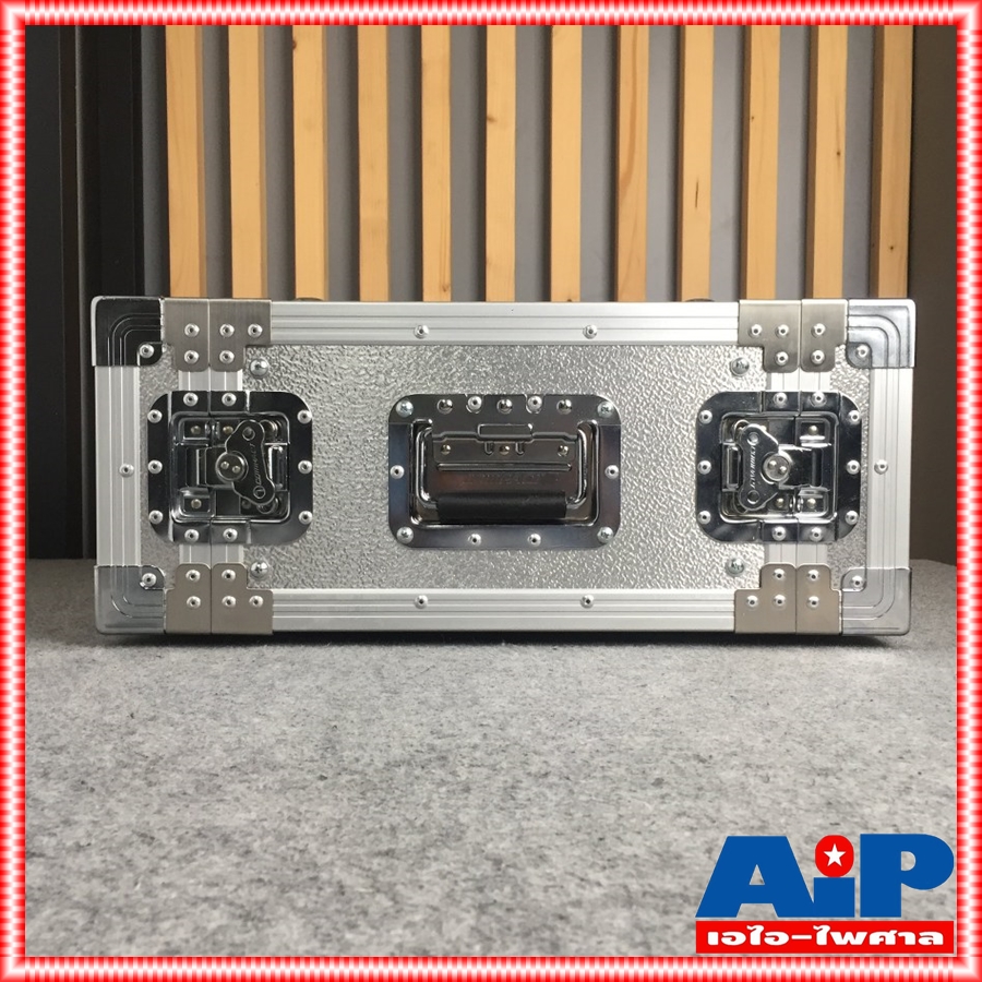 COMPACT RACK เครื่องเสียง SD4U 2ฝาหน้า-หลัง ลึก16นิ้ว ผิวอลูมิเนียม แร็คเครื่องเสียง แร็ค คอมแพ็ค แร็คใส่อุปกรณ์ แร็คใส่แอมป์ SD4 U SD-4U