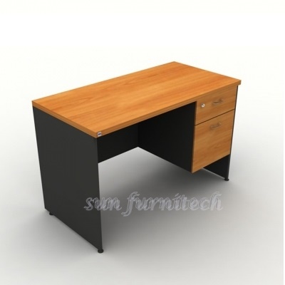 โต๊ะทำงาน 2 ลิ้นชัก ขนาด 1.20 ม. Smart form รุ่น 5D-1220, 5D-1202