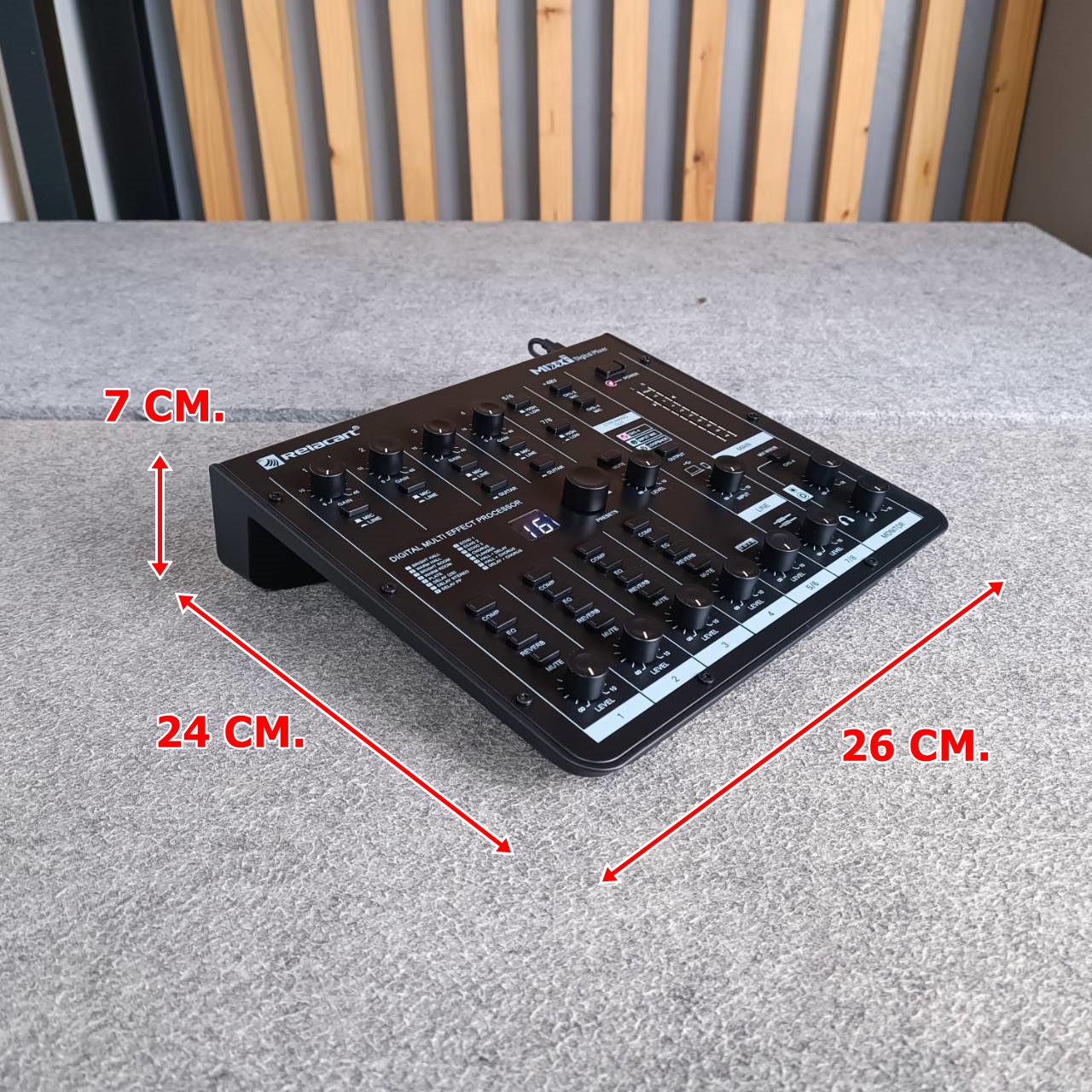 RELACART MIXX8.6 mixer มิกเซอร์ มิกเซอร์ดิจิตอล 8 อินพุต เสียบไมค์ได้ 4 ช่อง MIXX-8.6 ดิจิตอลมิกเซอร์ MIXX 8.6 เอไอ-ไพศาล