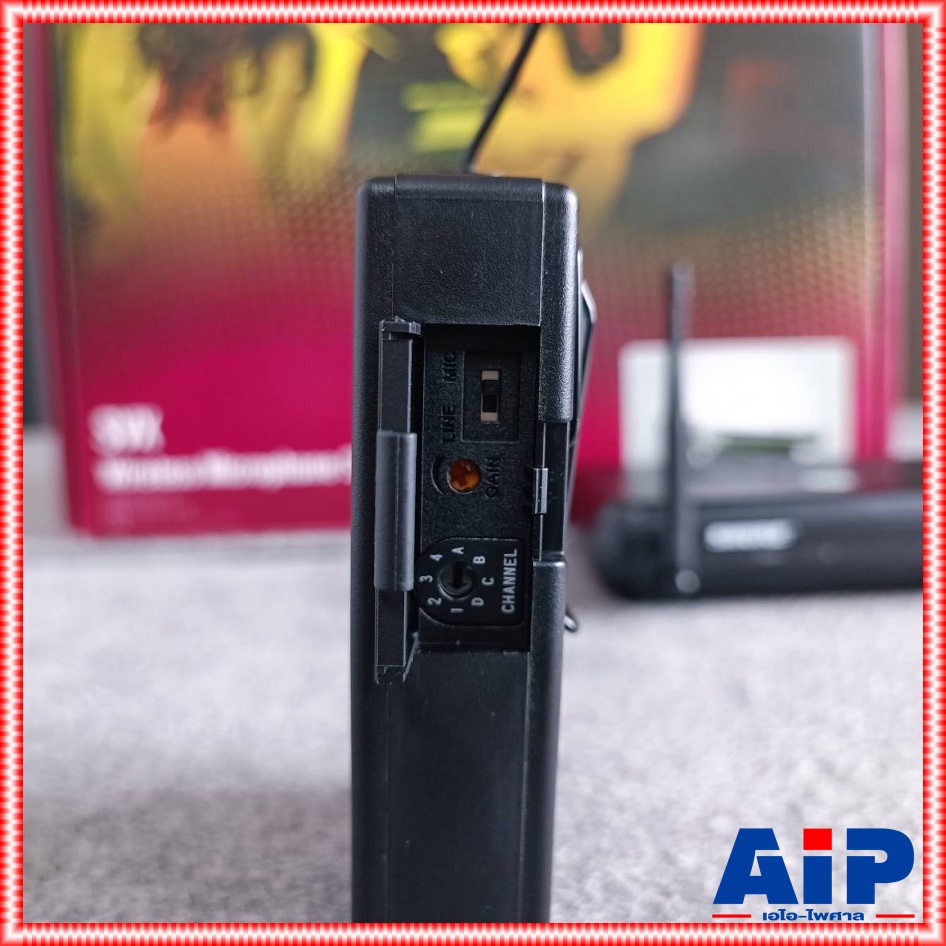 SHURE SVX14TH/PGA31 ไมค์คาดหัว ไมค์ลอย คาดศรีษะเดี่ยว ย่าน UHF SVX 14 TH / PGA 31 SVX 14 TH / PGA 31 เอไอ-ไพศาล +++