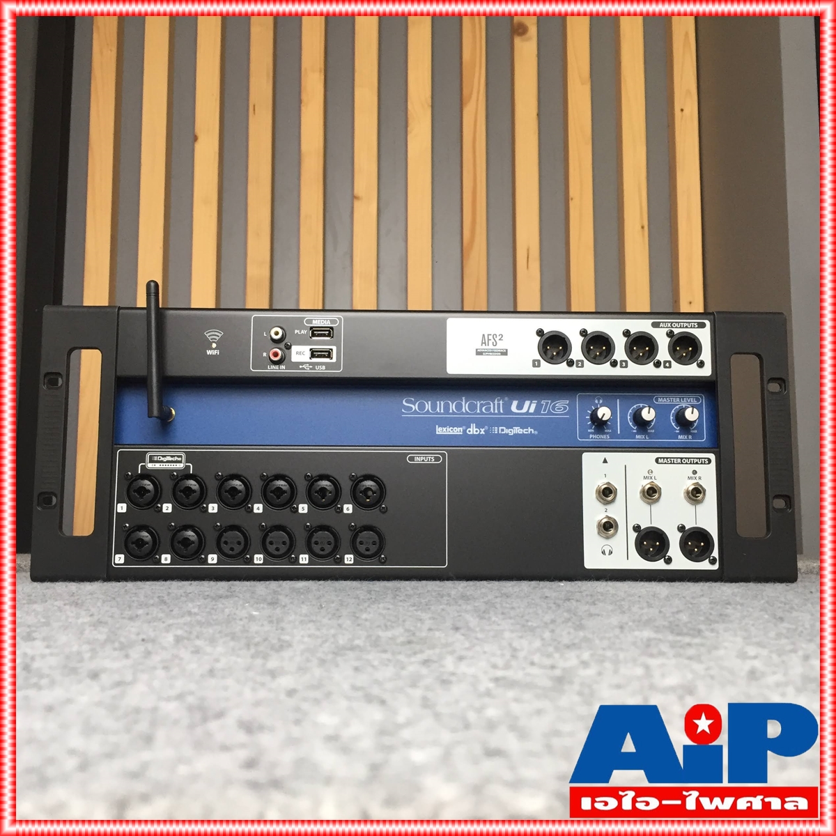 SOUNDCRAFT UI16 Digital Mixer มิกเซอร์ มิกดิจิตอล ui-16 เครื่องปรับแต่งเสียง MIX ตัวปรับแต่งเสียง เครื่องเสียง เอไอ-ไพศาล +++