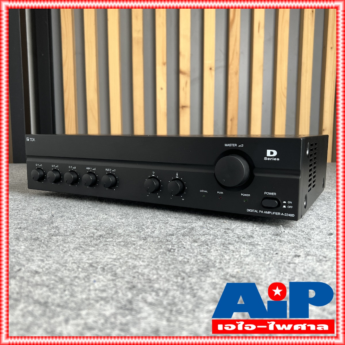 TOA A-2240D-AS แอมป์ เครื่องขยายเสียง A 2240 D AS A2240AS AMP amp แอมป์ แอมป์TOA เครื่องเสียง A2240 A2240D เอไอ-ไพศาล