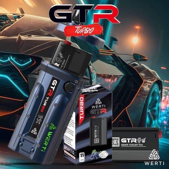 GTRTURBO 12000 PUFFS แบบเปลี่ยนหัวน้ำยา **เครื่องพร้อมหัว