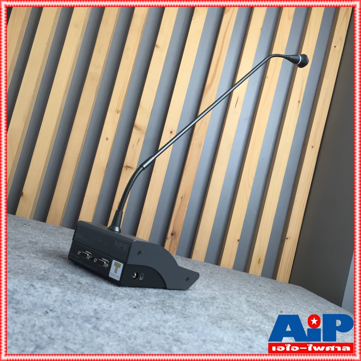 NPE CF-50DR (L) ไมค์ผู้ร่วมก้านยาว 60ซม. CF50DR CF 50 DR ไมค์ชุมประชุม ไมค์ผู้ร่วมประชุม ไมค์ตั้งโต๊ะ ชุดประชุม เอไอ-ไพศาล