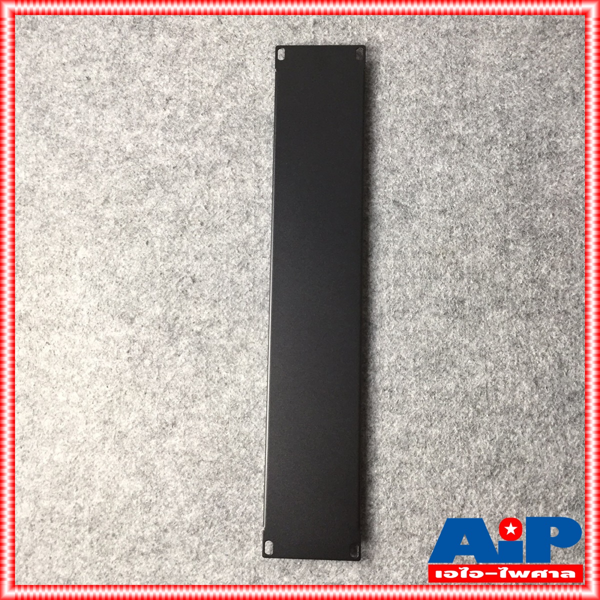 NPE BLANK PANEL 2U Ms-Blk แผ่นยึดแร็ค แผ่นปิดแร็ค 2 U แผ่นเหล็ก ปิดแร็ค อุปกรณ์แร็ค เอไอ-ไพศาล