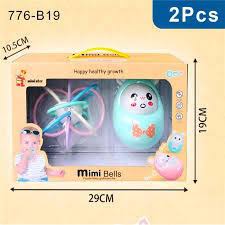 776-B19 ของเล่นเด็กยางกัดพร้อมล้มลุก กล่องละ