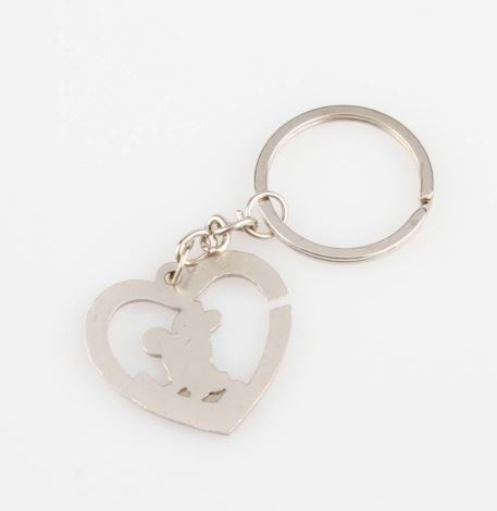 พวงกุญแจ สีเงิน พวงกุญแจ มิ๊กกี้เมาส์ แกะลาย รักตลอดไป ของชำร่วย ของที่ระลึกงาน แต่งงาน ของชำร่วยแบบ ประหยัด 300965