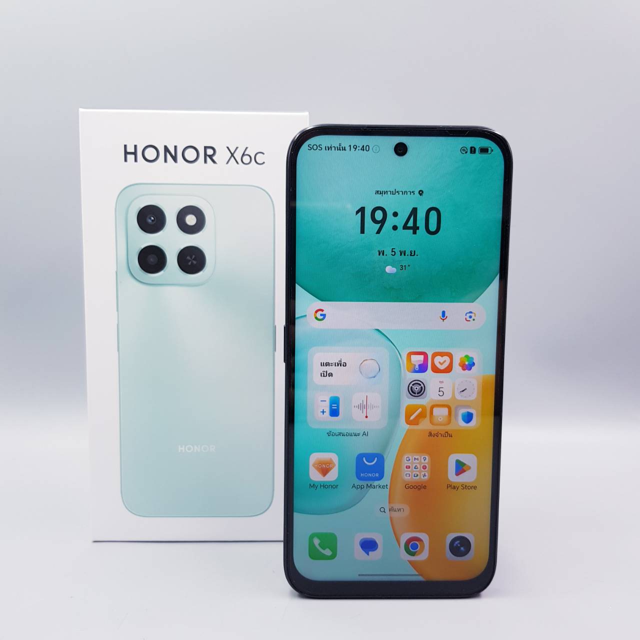 🔥 Honor X6c 6/128GB Midnight Black 🔥 💥 Honor x6 สภาพสวย ปกศ. 1 ปี ครบกล่องแท้ ราคาถูก 💥