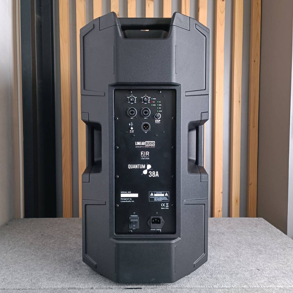 ลดล้างสต็อค LINEAR AUDIO QUANTUM-38A แถมถุงคลุมตู้ ตู้ลำโพง ACTIVE 15นิ้ว ลำโพงแอคทีฟ ลำโพง เสียงกลาง ลำโพงมีเเอมป์ในตัว ผู้นำเข้าเดียวกับ MARANI QUANTUM 38A QUANTUM38A เอไอ-ไพศาล