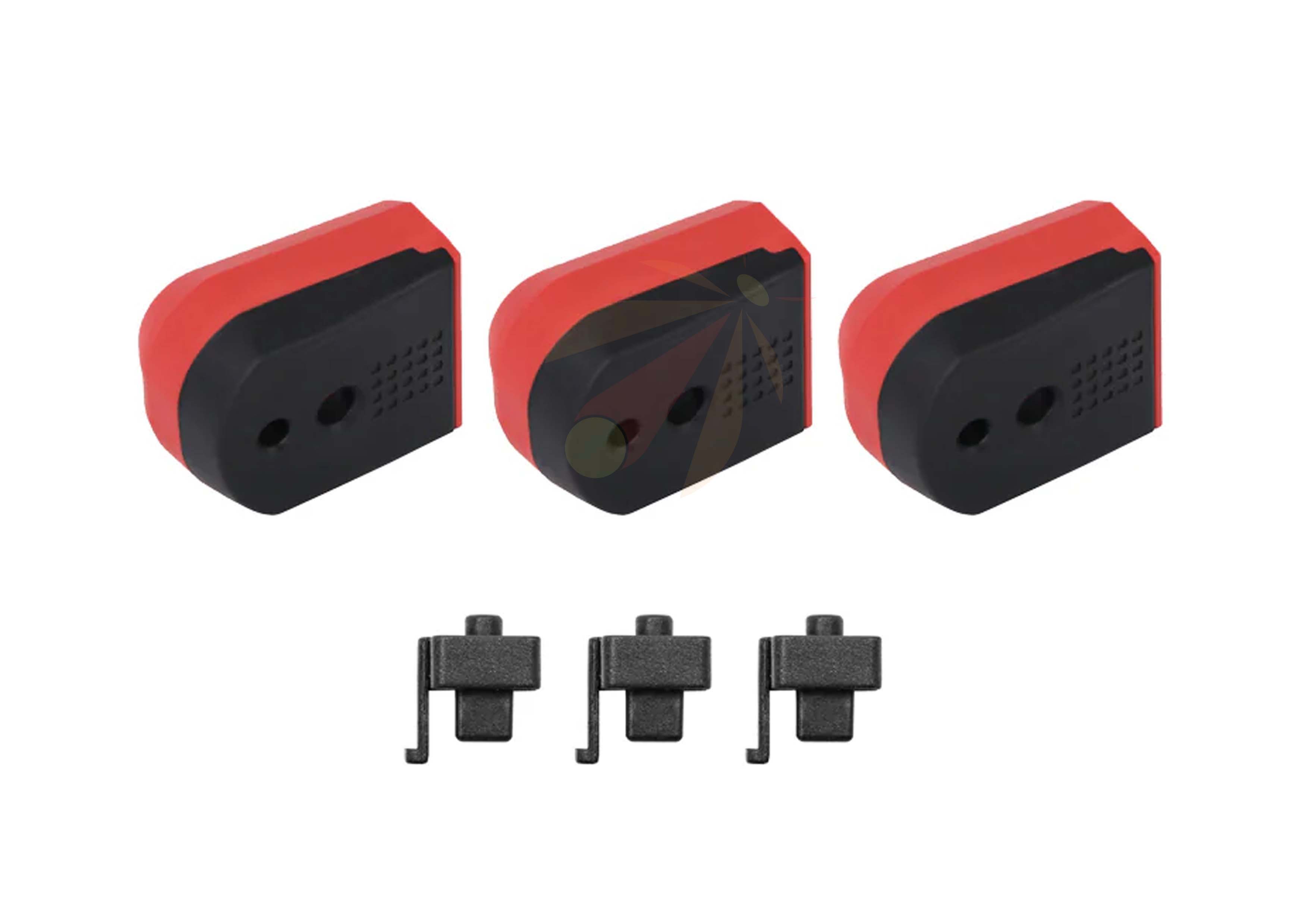 PTS Enhanced Pistol Shockplate (3 pack) For Hi-Capa 5.1 PTS-RD