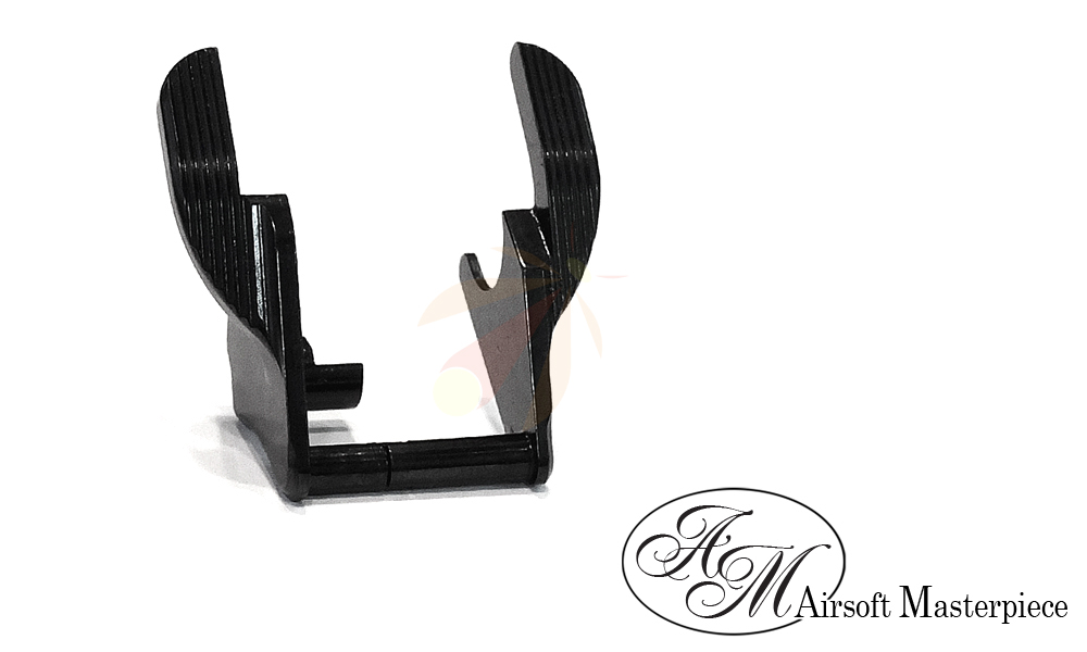 Airsoft Masterpiece Steel Thumb Safeties – S Style (STS-2BK)