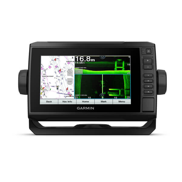 Garmin ECHOMAP UHD 72sv เมนูไทย+GT56UHD-TM แถมฟรี แผนที่ทะเล แม่น้ำ และเสื้อยืดแขนยาว