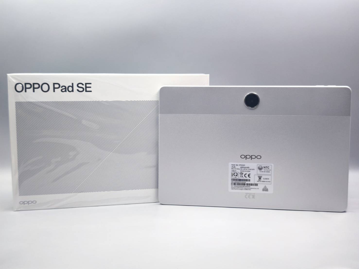 🐳 Oppo Pad SE LTE 4/128GB Silver 🐳🌈 รีบเลย ! Oppo Pad SE จอใหญ่สบายตา ราคาน่ารักก. ! 🌈