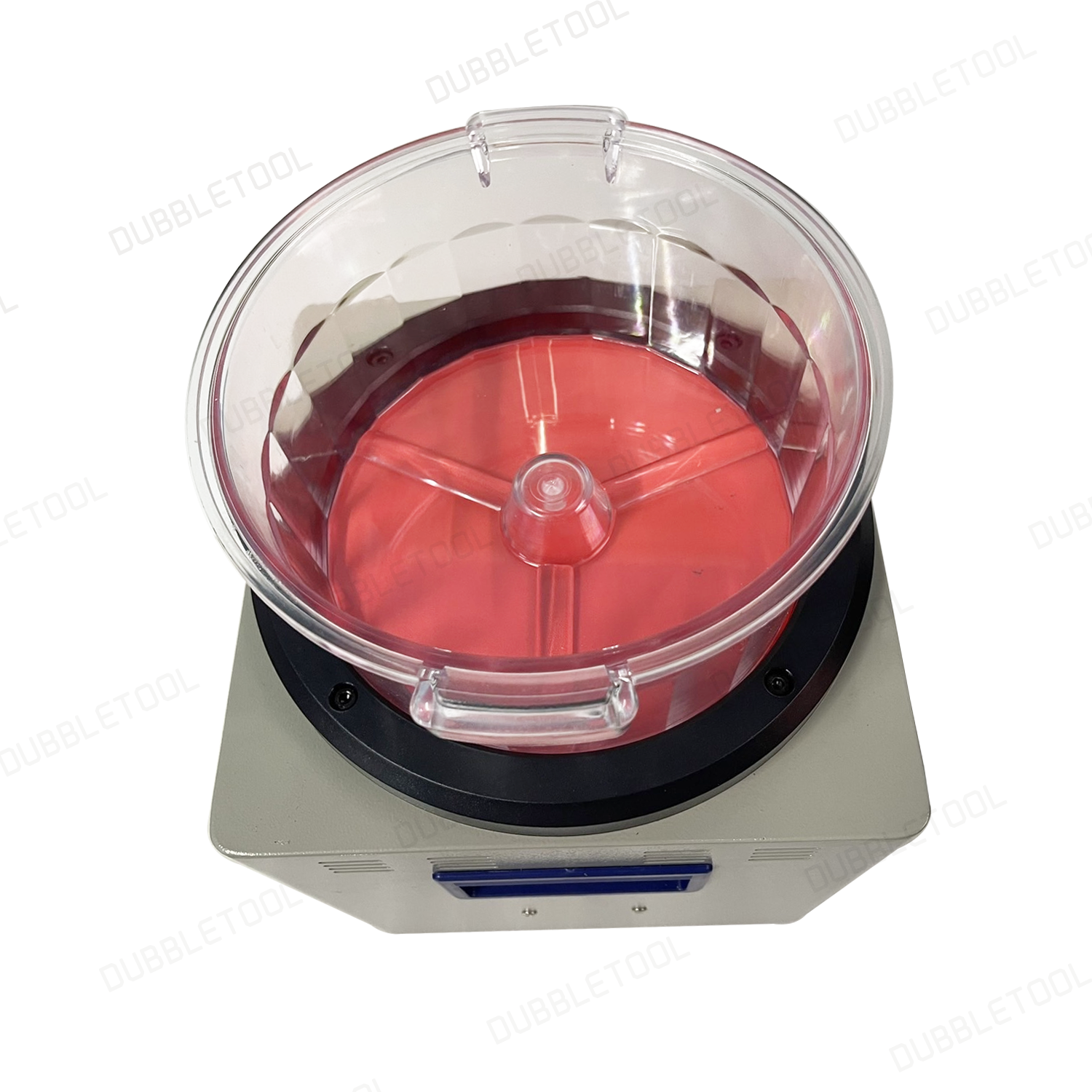 เครื่องทำความสะอาดด้วยเข็มร่อนแม่เหล็ก Magnetic Tumbler รุ่น KT-205 ความจุใช้งานเครื่อง 800 กรัม