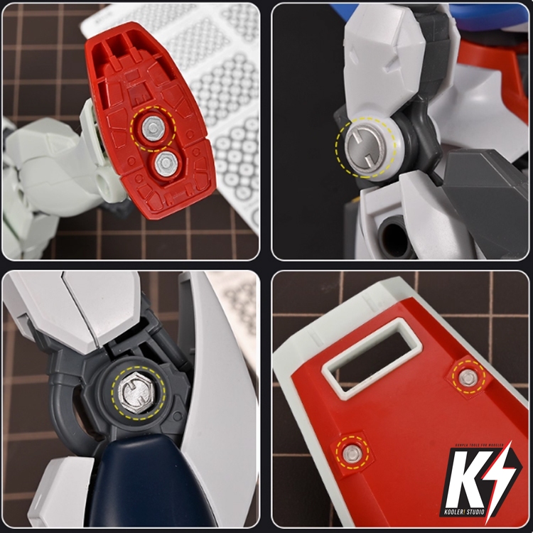 MX055-058 HD Detail Metal Etching Sheet #พาร์ทแผ่นเหล็ก เสริมดีเทลกันพลา กันดั้ม Gundam พลาสติกโมเดลต่างๆ