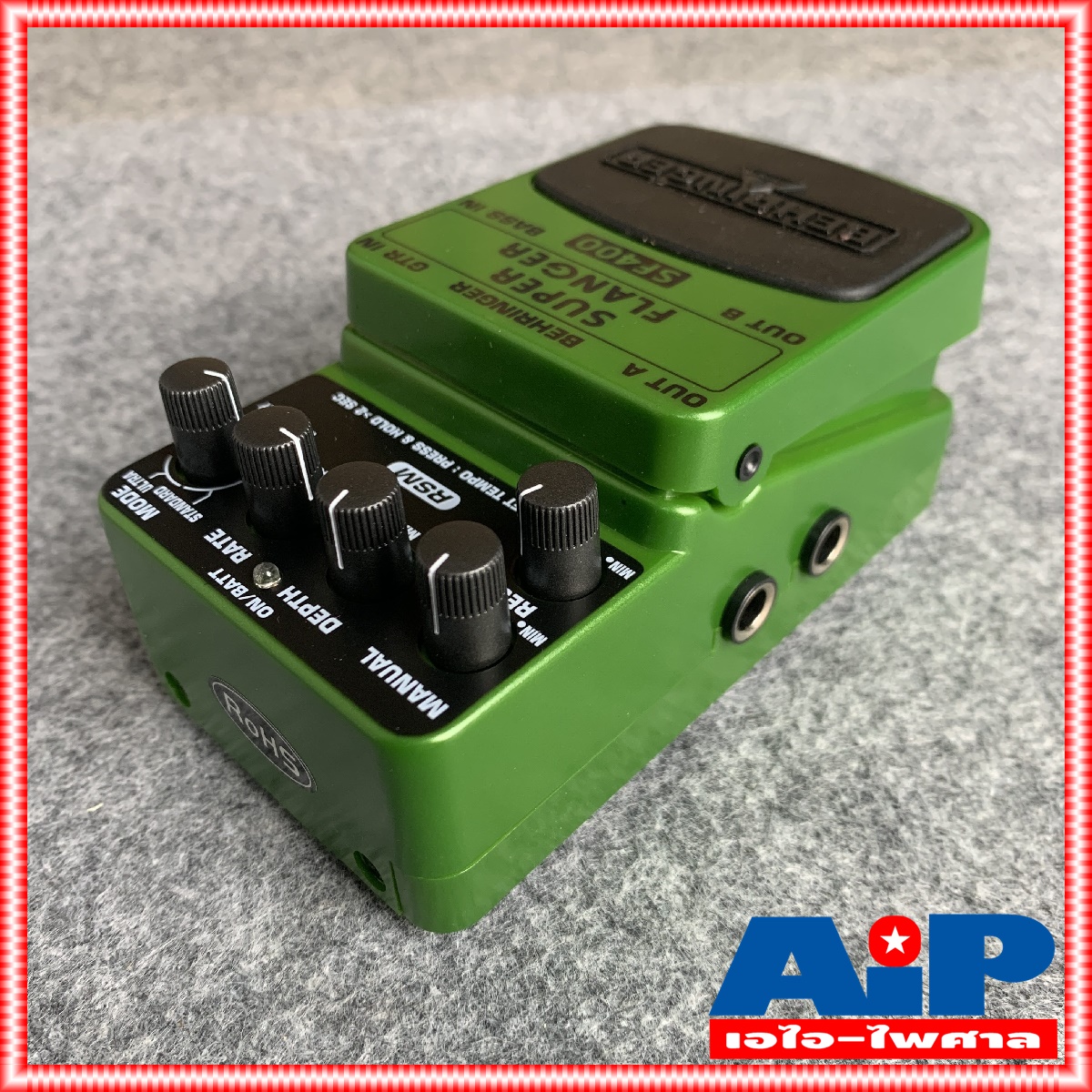 BEHRINGER SF400 เอฟเฟคกีต้าร์ Super Flanger เอฟเฟ็คเสียงแฟรงเจอร์ SF-400 SF 400 เอไอ-ไพศาล +++