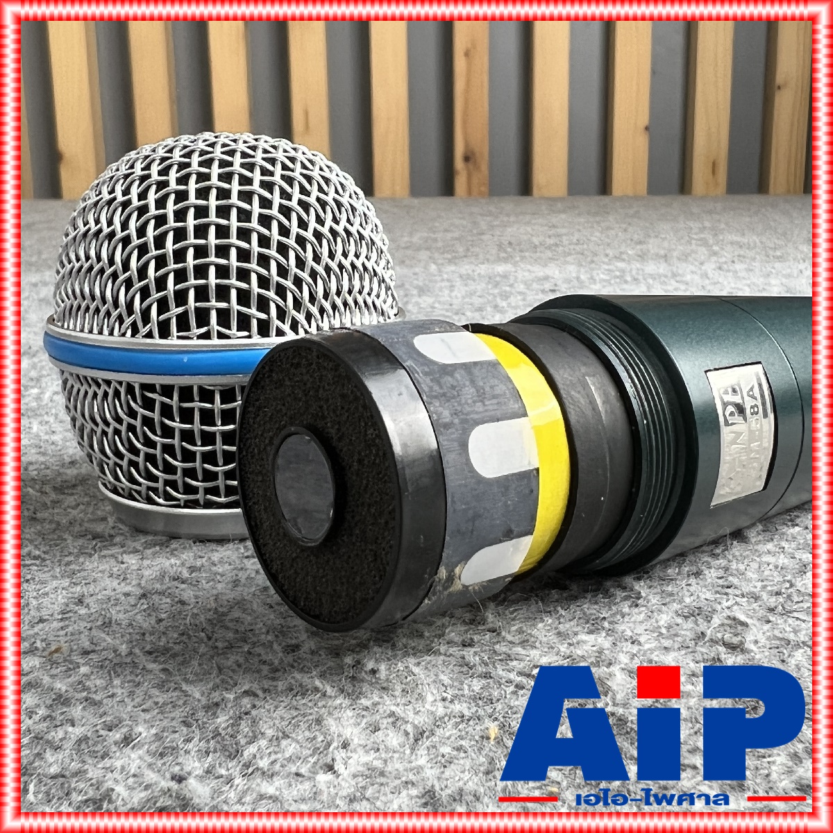 ไมค์โครโฟน NPE SM58A พร้อมสาย 4.5เมตร ไมค์สาย SM-58A ไมค์ร้องเพลง SM58 เอ็นพีอี SM 58 A เอไอ-ไพศาล