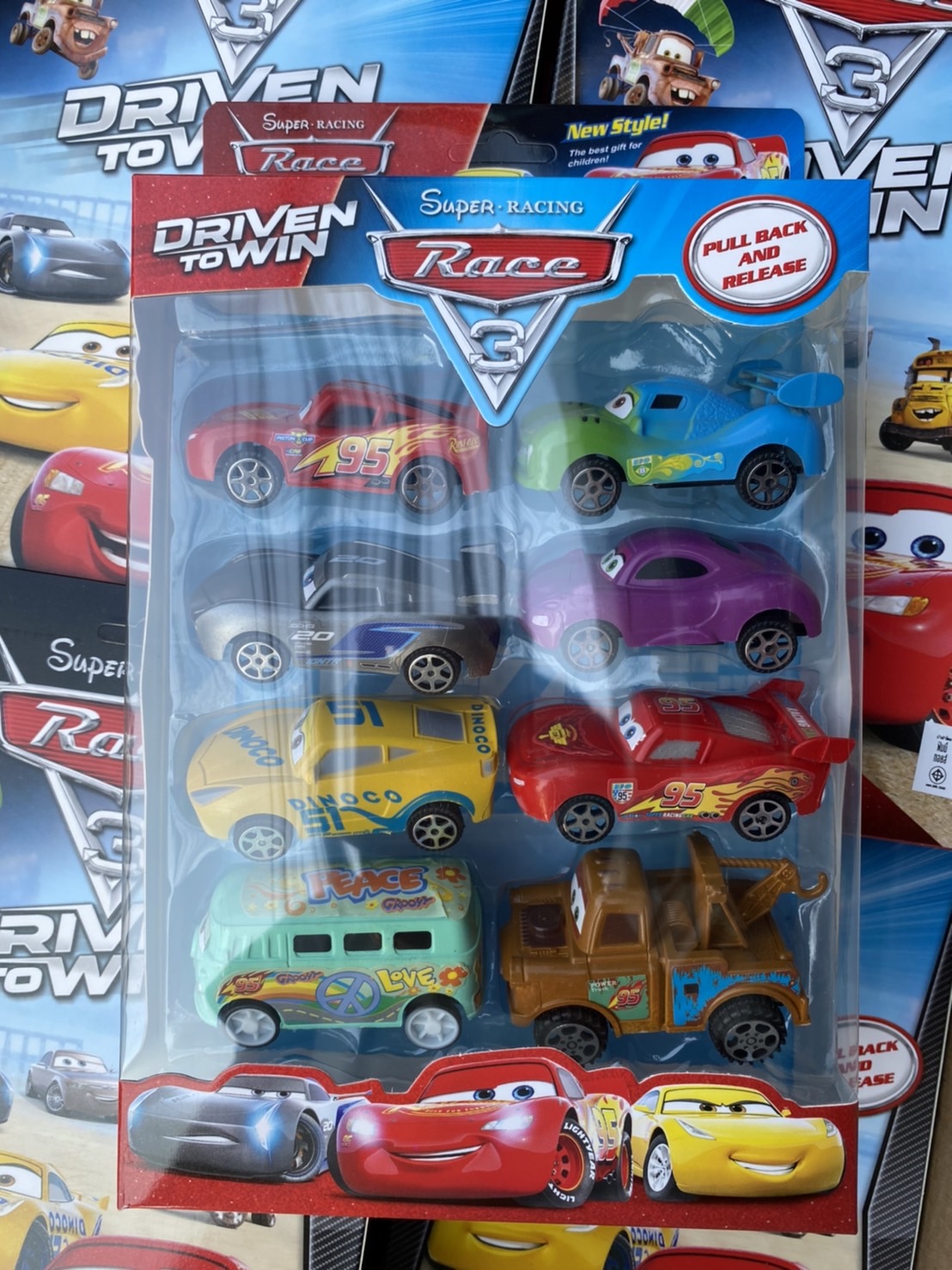 757-4 ของเล่นเด็กรถคาร์เล่นมือ 8 คัน รถของเล่น กล่องละ. (ของหมด)