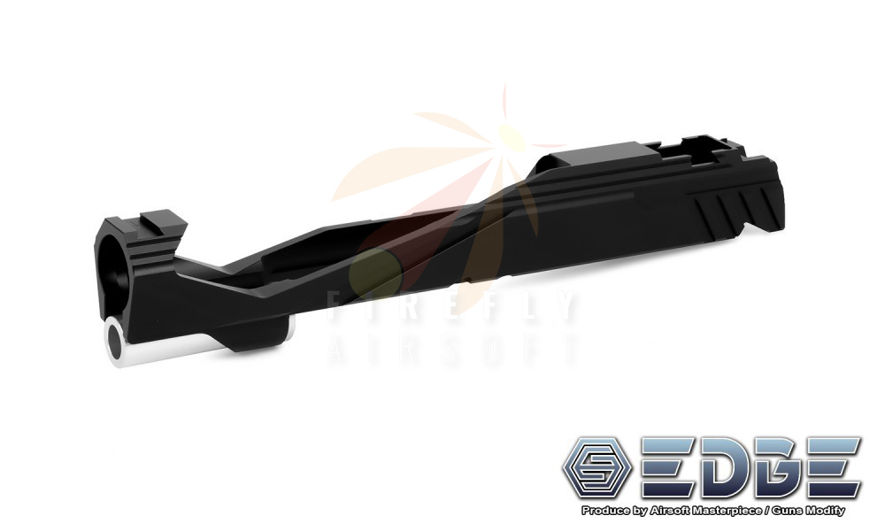 EDGE Custom "GIGA" Aluminum Standard Slide for Hi-CAPA/1911 (BLACK)