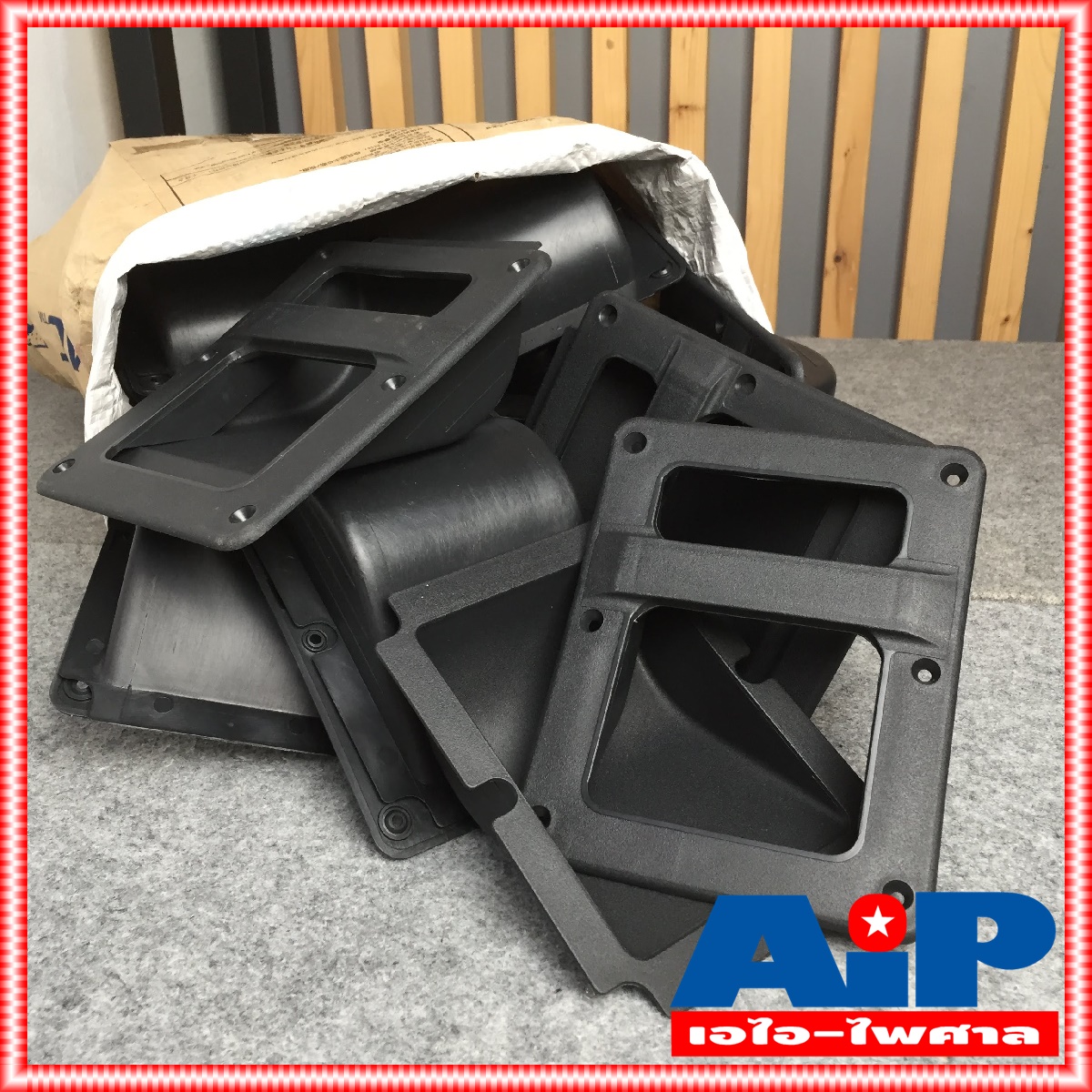 ยกกระสอบ50อัน หูจับ ตู้ลำโพง หูยกตู้ลำโพง ขนาด 21X16 cm. แบบเหลี่ยมใหญ่ ABS หูจับลำโพงพลาสติก หูหิ้วลำโพง หูหิ้ว หูหิ้วลำโพง เอไอ-ไพศาล สำเนา