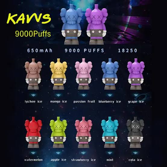 ☃️📌โปรโมชั่น HIKEVAPE KAWS (หมี) 🌬 9,000คำ