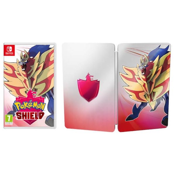 Nintendo Switch: POKEMON SHIELD + STEEL CASE (US/Asia)