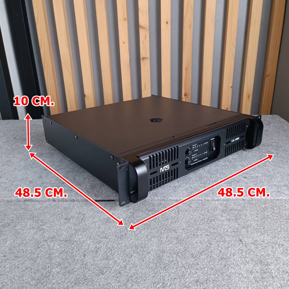 NTS CA-1000 POWERAMP CLASS H เพาเวอร์แอมป์ เครื่องขยายเสียง แอมป์ แบบหม้อแปลง CA 1000 CA1000 เอไอ-ไพศาล