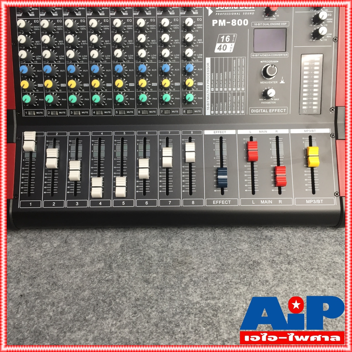 SOUNDBEST PM-800 POWER MIXER มิกซ์ มิกเซอร์ เพาเวอร์มิกซ์ PM 800 PM800 เครื่องเสียง ซาวด์เบส sound best powermixer เอไอ-ไพศาล +++